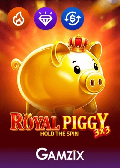3x3 Royal Piggy Hold the Spin nyerőgép