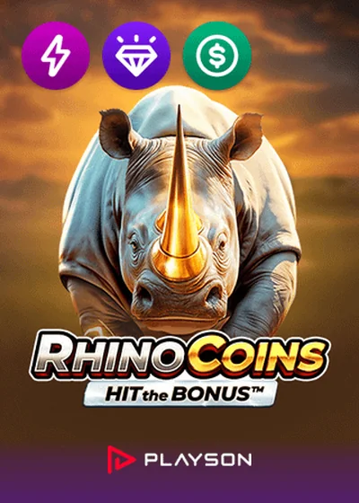 Rhino Coins Hit the Bonus nyerőgép
